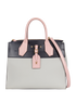 City Steamer MM, &pound;750, Handbags, Blue/Grey/Pink, Leather, Front view